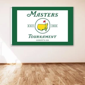 Masters Augusta 3x5 ft Banner Georgia National Golf Club Tournament Flag - Picture 1 of 10