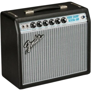Fender '68 Custom Vibro Champ Reverb 5W 1x10 Guitar Combo Amp Black Refurbished - Picture 1 of 4
