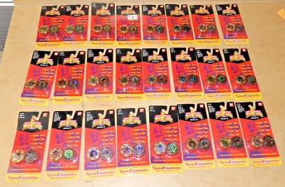LOTE DE 24 SPIN FIGHTERS VINTAGE POWER RANGERS POWER FIGHTERS NUEVOS SELLADOS BANDAI Foto 1 de 4