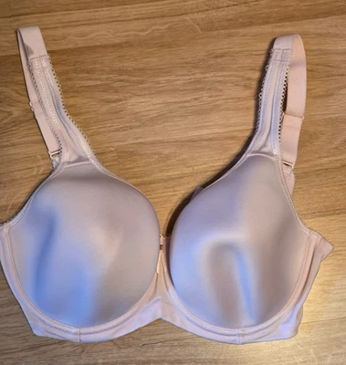 Reggiseno con ferretto Wacoal rosa basic beauty distancer t-shirt 853192 taglia 32 DDD NUOVO SENZA ETICHETTE - Immagine 1 di 4