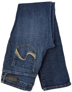 Crane Womens Size 9 Jeans Low Rise Rad Skinny Embroidery 5 Pocket Classic Y2K - Picture 1 of 11