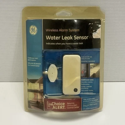 Sensor inalámbrico de fugas de agua K168 GE Choice Alert 45133 para centro de control 45129 Foto 1 de 3