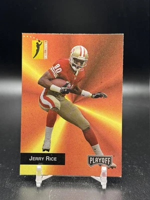 1993 Playoff Conjunto Base #288 Jerry Rice - Imagem 1 de 2