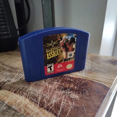 Cartucho WCW Backstage Assault Nintendo 64 N64 probado funcionando Foto 1 de 3