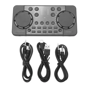 Carte Son V300 Pro 10 Effets Sonores Réduction Du Bruit Bluetooth Mélangeur9003 - Afbeelding 1 van 8