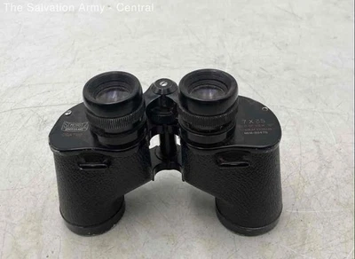 St Moritz Coated Black Coated Optics 7 X 35 Wide Angle Field Binoculars - Image 1 of 4