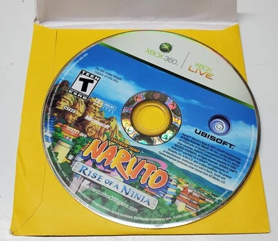 Naruto Rise Of A Ninja (Microsoft Xbox 360) - Disc Only - Tested and Working - Image 1 of 2