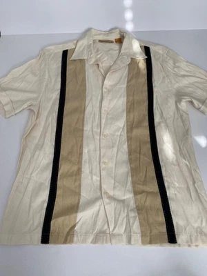 Camisa beige abotonada Havanera Co para hombre talla L Foto 1 de 4