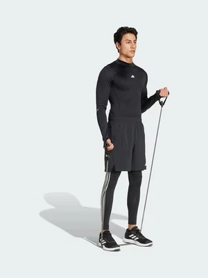 Adidas Three Striped Mens Tights L - Image 1 of 4