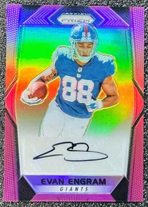 Evan Engram 2017 Panini Prizm #RA-EE Pink Prizm Rookie Autograph (RC, AU) - Picture 1 of 2