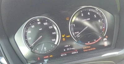 X1 OE 2017-2019 velocímetro calibre clúster 42 k millas BMW Foto 1 de 4