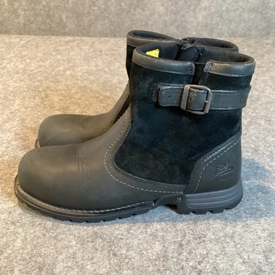 Bota industrial negra CAT Jace para mujer talla 8,5 punta de acero P90562 Caterpillar Foto 1 de 4