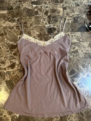 Top Cami Babydoll Vintage Abercrombie Y2K Bella Swan Elena Gilbert Dollete Talla M! Foto 1 de 4