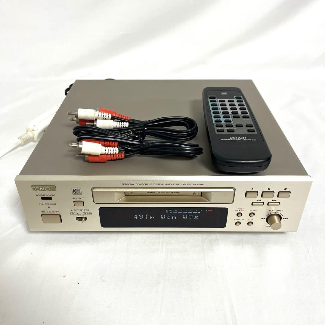 C*e様 DENON DMD-1300 ミニディスクレコーダー Minidisc Player Denon DMD- 1300 - YouTube