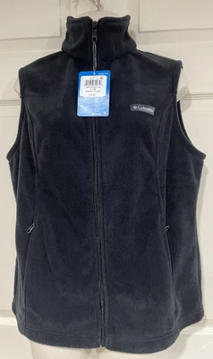 Chaleco Columbia Benton Springs para mujer nuevo con etiquetas negro Foto 1 de 4