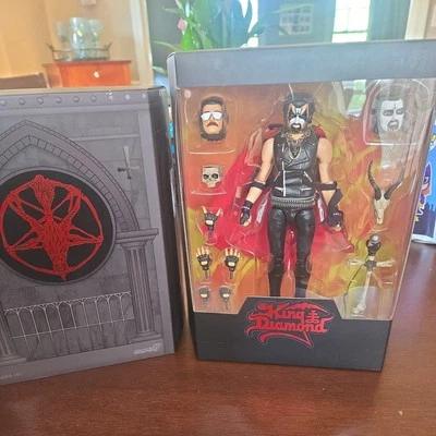 Figura de acción Super7 King Diamond Ultimates clásica Mercyful Fate Era (pop1) Foto 1 de 3