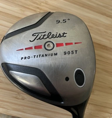 Titleist 905T Pro Titanium 9.5* Degree Driver Graphite Shaft Reg YS-6 45” RH - Image 1 of 4