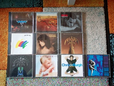Hardrock Rock CD Sammlung 10 CDs Queensryche Van Halen Guns N Roses Helloween  - Bild 1 von 4