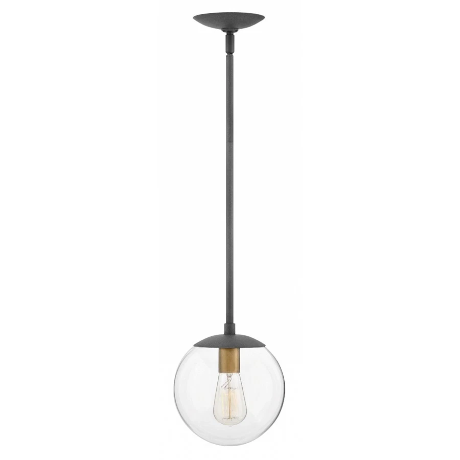 Hinkley Lighting 1 Light Warby Pendant, Aged Zinc - 3747DZ - Image 1 of 1