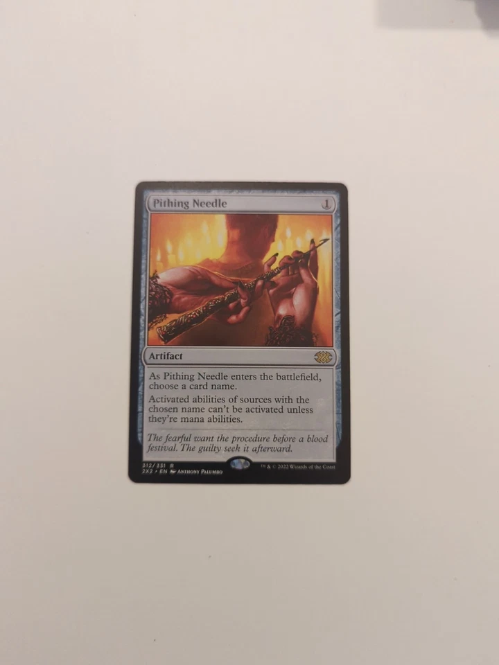 Pithing Needle Double Masters 2022 Regular NM MTG - Image 1 of 1