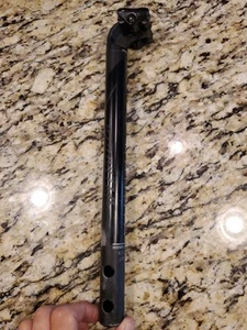 Specialized Aluminum Seatpost 27.2mm x 300mm Setback Single Bolt Rail Holes - Picture 1 of 8
