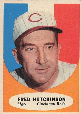 1961 Topps #135 Fred Hutchinson - Image 1 of 2