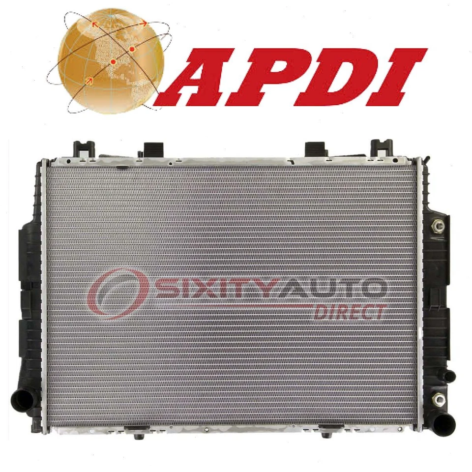 APDI Radiator for 1994-1999 Mercedes-Benz S500 - Cooler Cooling Antifreeze rn Foto 1 de 4