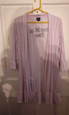 Bata corta ligera rosa para mujer Laura Ashley talla L Foto 1 de 4