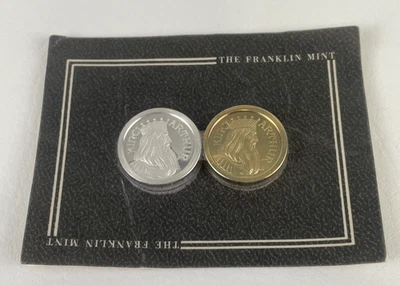 King Arthur Vintage Franklin Mint Excalibur Backgammon Set 1986 Limited Edition - Image 1 of 4