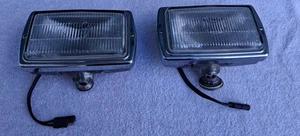 USED PAIR S.E.V. MARCHAL 850 GT DRIVING LIGHTS WITH NEW LED BULBS - Picture 1 of 7
