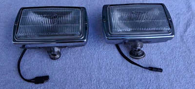USED PAIR S.E.V. MARCHAL 850 GT DRIVING LIGHTS WITH NEW LED BULBS - Image 1 of 4