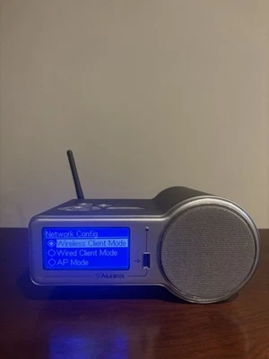 Aluratek AIRMM01F Internet Radio Alarm Clock with Built-in WiFi ~ Working 👀 - Image 1 of 4