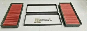 2011 -2019 Mercedes AMG M157 Biturbo black cold air intake kit with filters - Picture 1 of 4