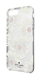 kate spade New York-Protective Case for Apple iPhone 8/7/6 Plus Floral Clear - Picture 1 of 4