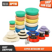 New listing
		Spta 32Pc 1/2/3 inch Sponge Polishing Wool Buffing Pad Kit For Detailing Buffing