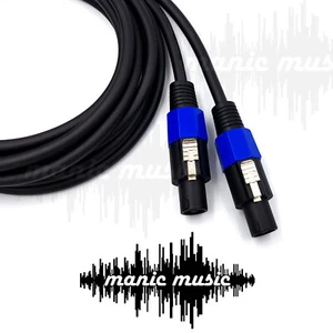 Speakon to Speakon 1/4 XLR Speaker Cable Lead Thick Australian Made 2.5mm 13AWG  - Imagen 1 de 16