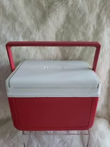 COLEMAN Vintage 90's Red Model 5205 Cooler - Picture 1 of 6