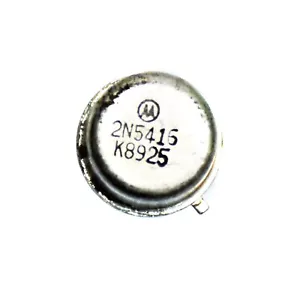 5pc PNP AF SW Audio Power Transistor 2N5416 TO-39 * -300V -1A 1W * Motorola - Picture 1 of 3