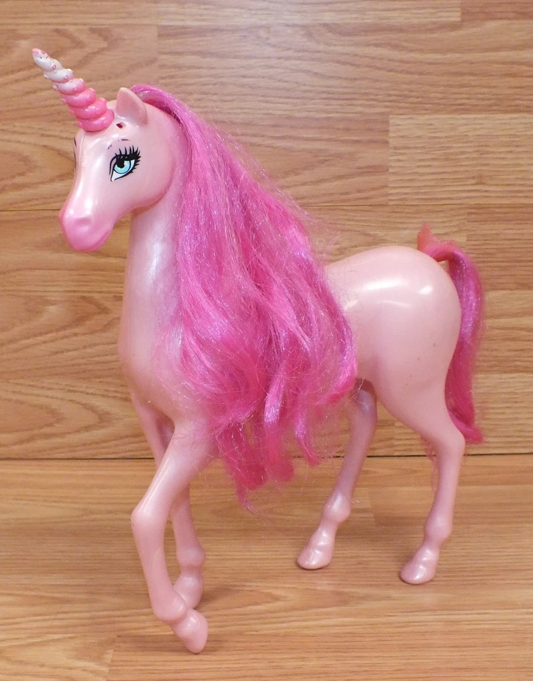 Caballo unicornio real rosa Mattel (X0382) genuino 2011 para muñeca Barbie **LEER**  Foto 1 de 4