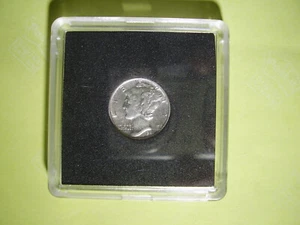 MERCURY DIME 1940 AU Lovely Collecitble Silver Dime Encased No Mint Mark - Picture 1 of 5