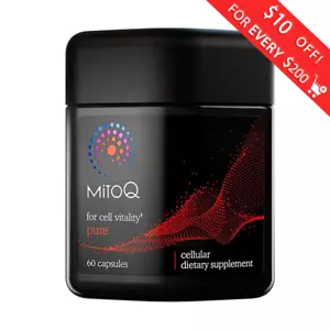MitoQ® 5mg CoQ10 Antioxidans 60 Kapseln Kostenloser Versand aus Neuseeland - Bild 1 von 5