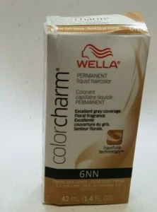 Wella Color Charm LIQUID Permanent Hair color   6NN - Intens BOX DENTED - Picture 1 of 1