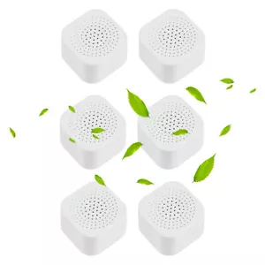 Refrigerator Deodorizer 6PCS Natural Activated Charcoal Fridge Odor Eliminator  - Picture 1 of 12