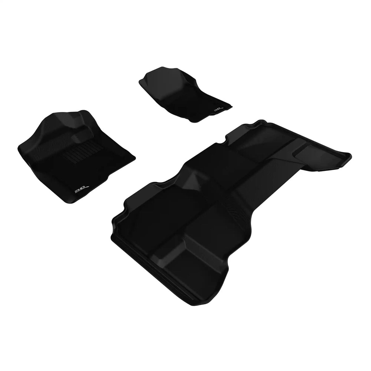 3D Kagu All Weather Floor Liner - GMC Sierra 1500, 2500, 3500 Extended Cab 2007-13 - 2nd Row 3D Kagu All Weather Floor Liner - GMC Sierra 1500, 2500, 3500 Extended Cab 2007-13 - 2nd Row
