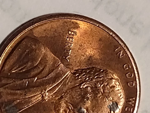 1990 D Lincoln Memorial Error Penny Cover