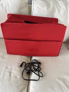 Elna Sewing Machine RED Semi-Hard Machine Dust Cover & Power Cord - Picture 1 of 3