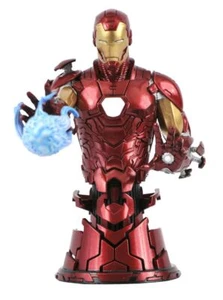 Marvel Comics Avengers Iron Man 1/7 Scale Bust Diamond Select Toys MIB New - Picture 1 of 3