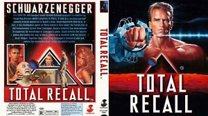 TOTAL RECALL  1990 CUSTOM REPLACEMENT Blu-ray Cover W/ Empty Case (No Discs) C1