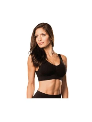 Almohadillas removibles moldeadoras de sujetador Genie para mujer. Negro TALLA S Foto 1 de 4