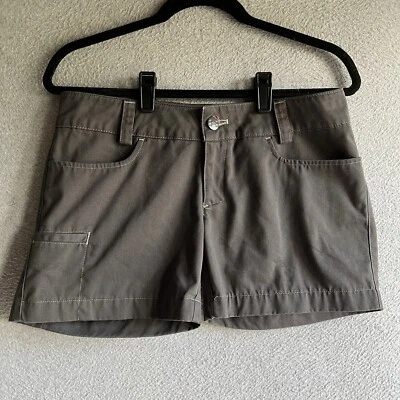 Under Armour Performance Womens 6 Gray Logo Shorts - Image 1 of 4